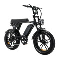 OUXI V8 3.0 Fatbike - Zwart - Hydraulische Remmen - Dubbele Accu