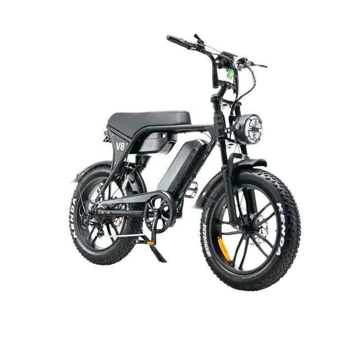 OUXI C80 Mini Fatbike – Zwart