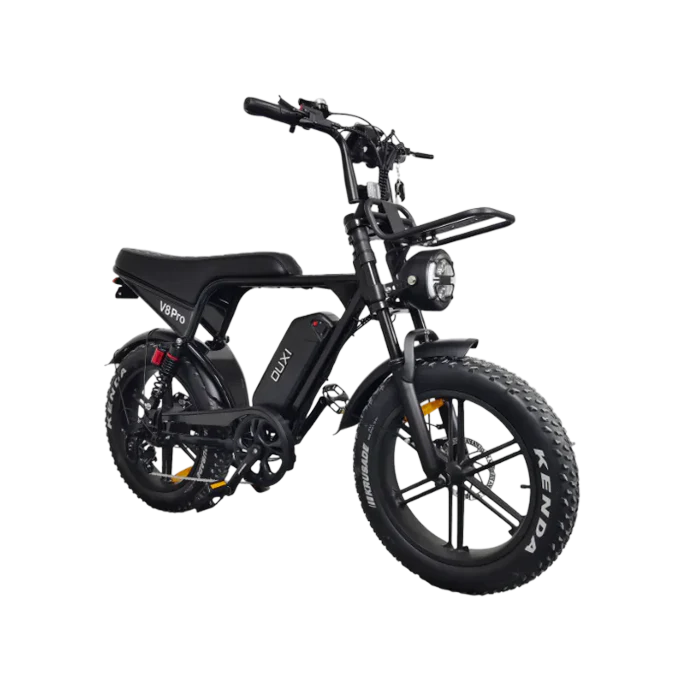 OUXI V8 Pro Fatbike – Zwart – Hydraulische Remmen