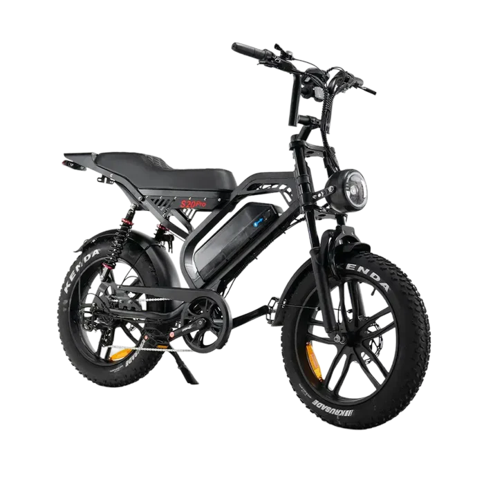 QM Wheels S20 Pro Fatbike – Zwart